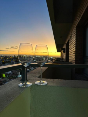 Departamento premium con hermosa vista a las montañas y un atardecer magnifico